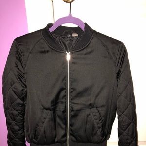 All black bomber jacket!!!